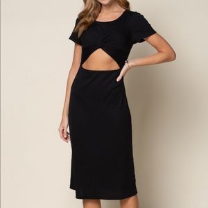 Black Midi Dress